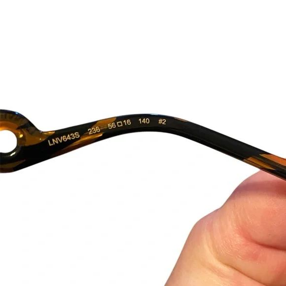 Lanvin Mother & Child Tiger Cat-Eye Sunglasses new - Picture 8 of 9